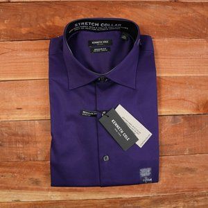 ✅ Kenneth Cole Men Dress Shirt Sz. 16 - 34/35
